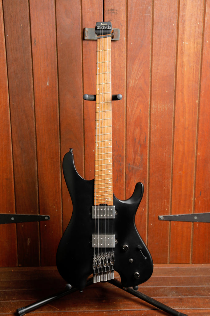 Ibanez QX52 Black Flat Electric Guitar 2021 Pre-Owned