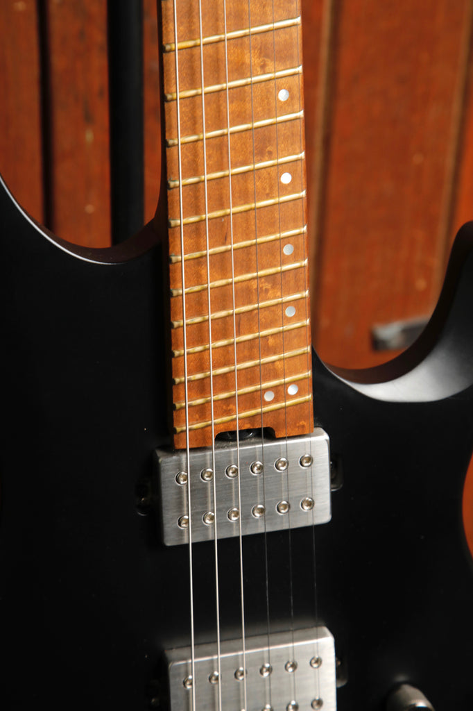 Ibanez QX52 Black Flat Electric Guitar 2021 Pre-Owned