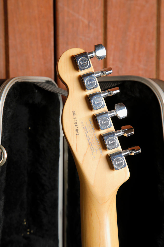 Fender American Telecaster Black Electric Guitar 2002 Pre-Owned