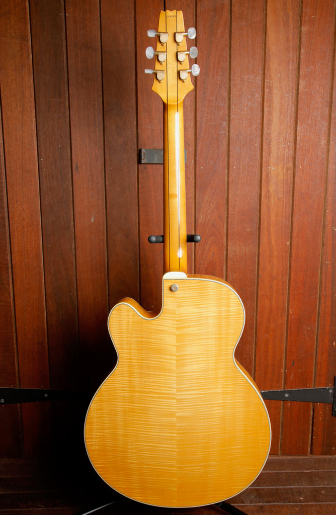 Aria Pro II FA-03 Natural Archtop Hollowbody Electric Guitar Pre-Owned