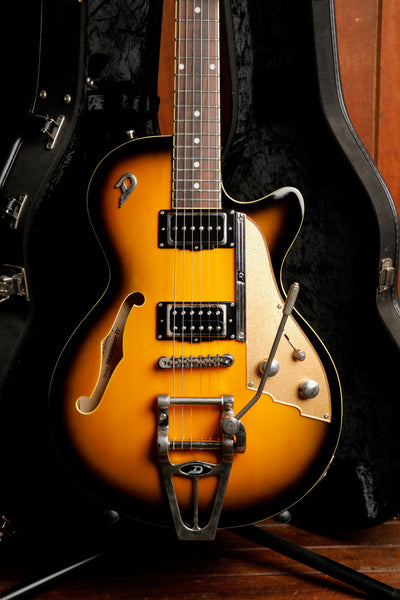 Duesenberg Starplayer TV Tobacco Burst Semi-Hollow Guitar 2012 Pre-Owned
