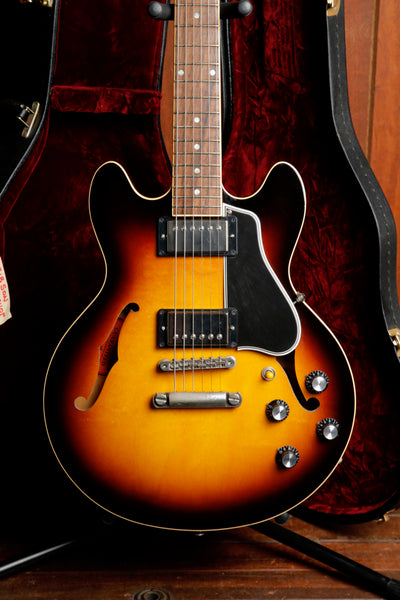 Gibson Custom Shop ES-339 Semi-Hollow Vintage Sunburst Electric Guitar Pre-Owned