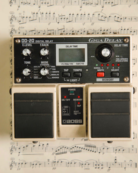 Boss DD-20 Giga Delay Pedal Pre-Owned