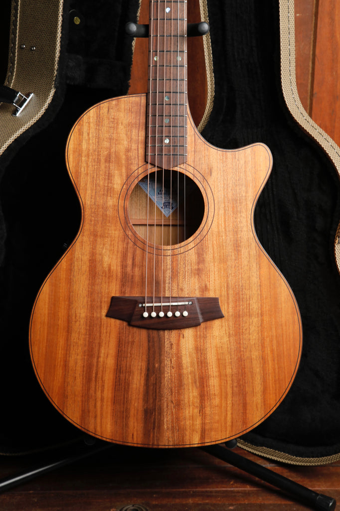 Cole Clark AN2EC-BLBLR Blackwood/Blackwood Rosewood Acoustic-Electric Guitar