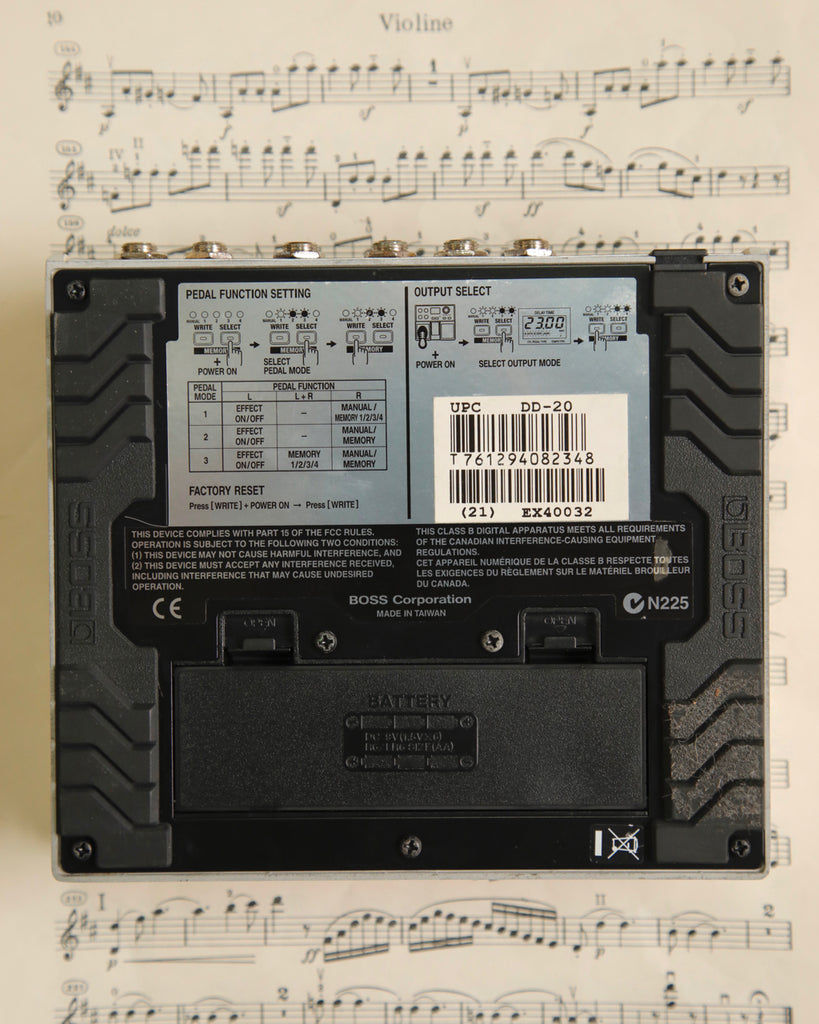 Boss DD-20 Giga Delay Pedal Pre-Owned