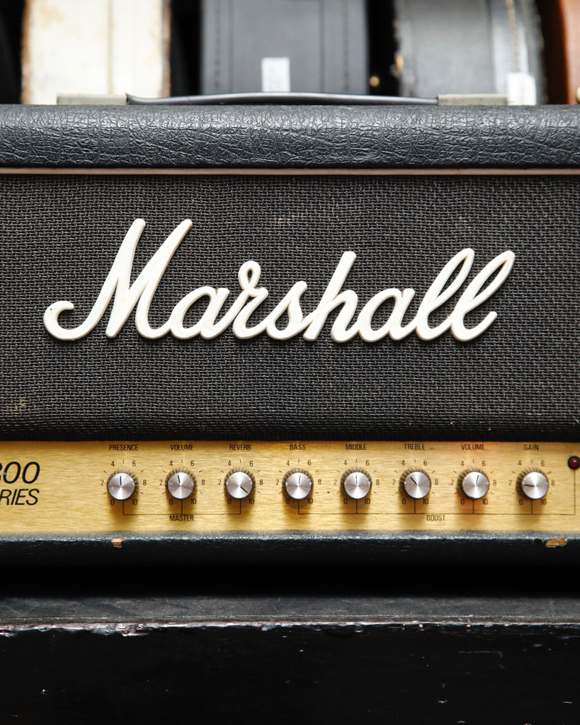 Marshall JCM800 Lead Series 2205 50-Watt Valve Amplifier Head 1989 Pre-Owned