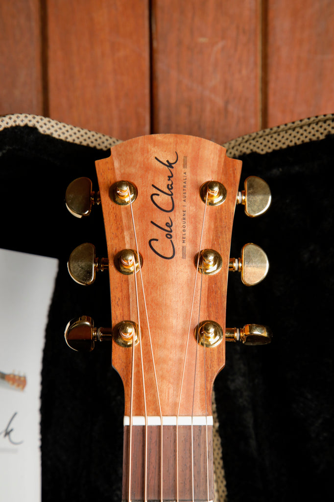 Cole Clark AN2EC-BLBLR Blackwood/Blackwood Rosewood Acoustic-Electric Guitar