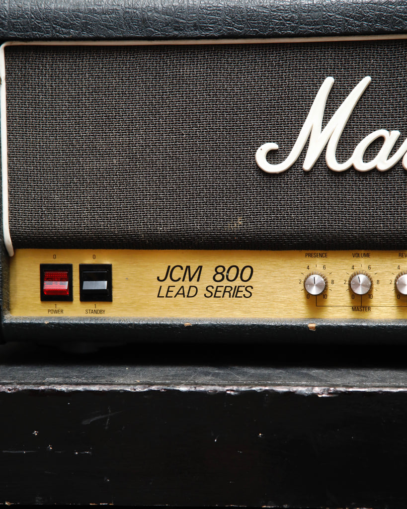 Marshall JCM800 Lead Series 2205 50-Watt Valve Amplifier Head 1989 Pre-Owned