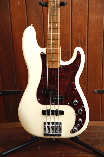 Fender Player Plus Active Precision Bass Pearl White Bass Guitar 2023 Pre-Owned