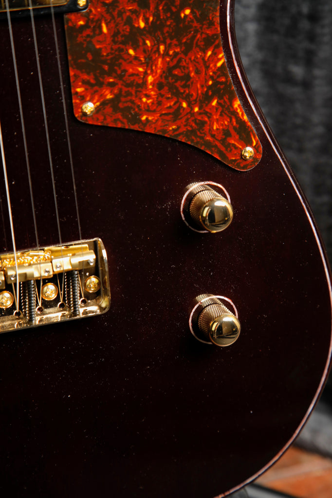 Portamento Custom "Jazzsquire" Oxblood Electric Guitar Made in WA