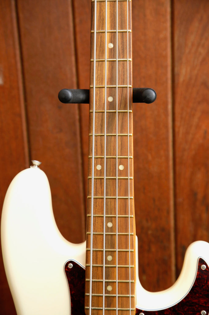 Fender Player Plus Active Precision Bass Pearl White Bass Guitar 2023 Pre-Owned