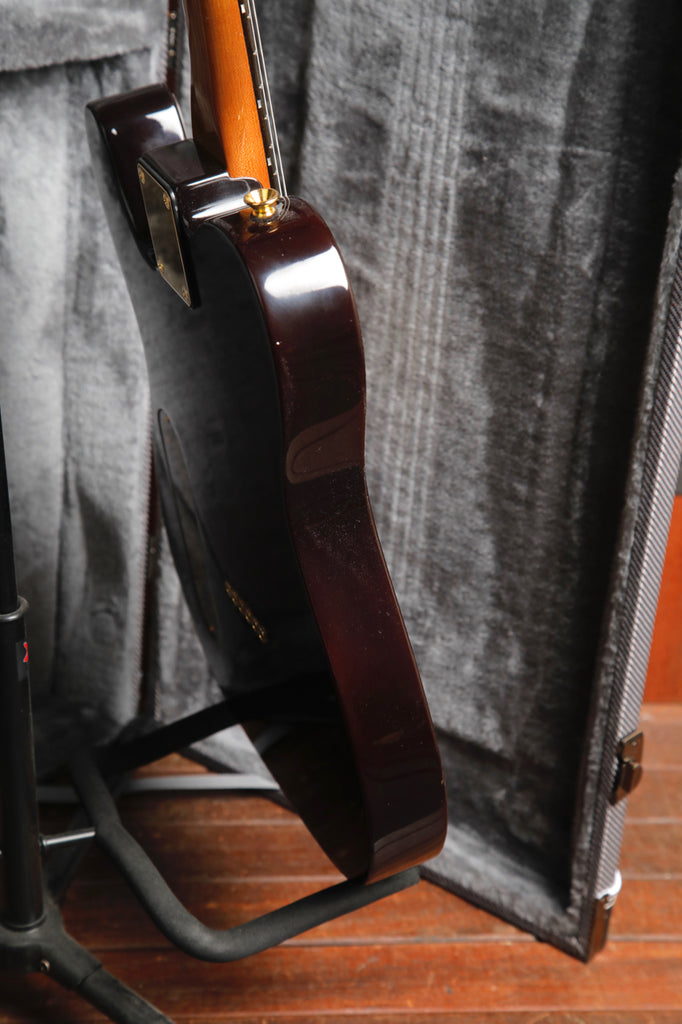 Portamento Custom "Jazzsquire" Oxblood Electric Guitar Made in WA