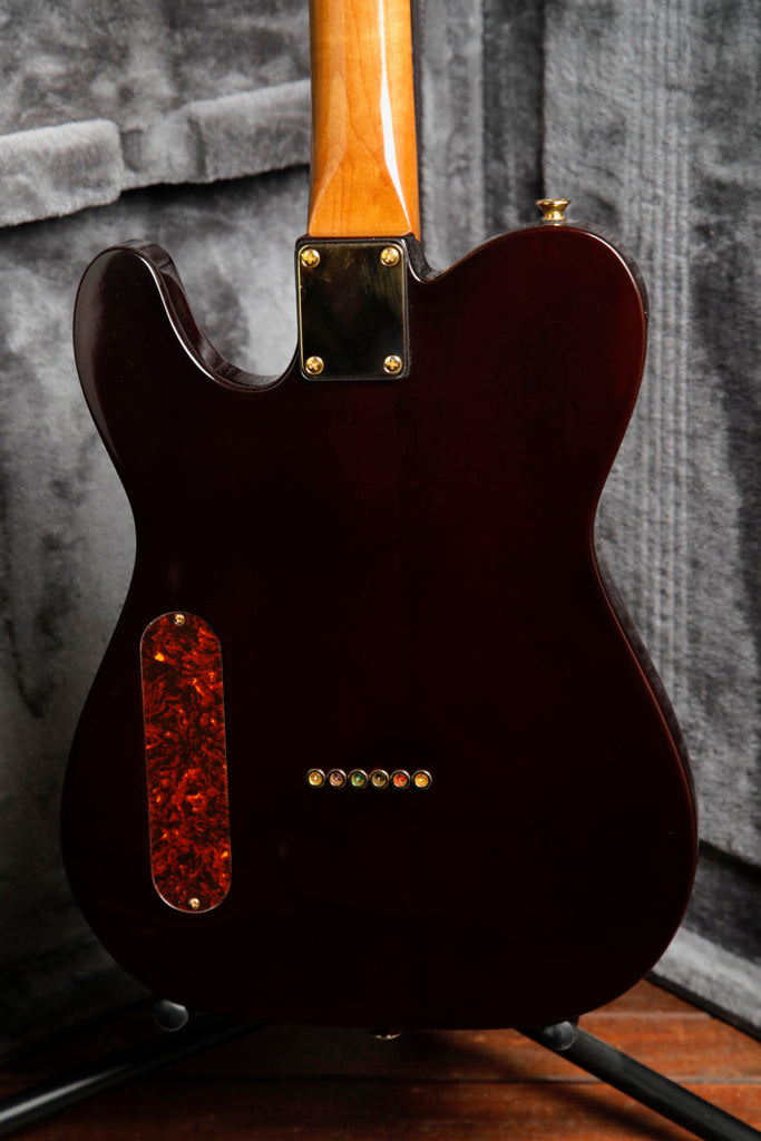 Portamento Custom "Jazzsquire" Oxblood Electric Guitar Made in WA
