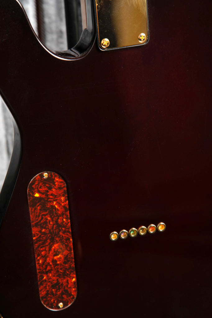Portamento Custom "Jazzsquire" Oxblood Electric Guitar Made in WA