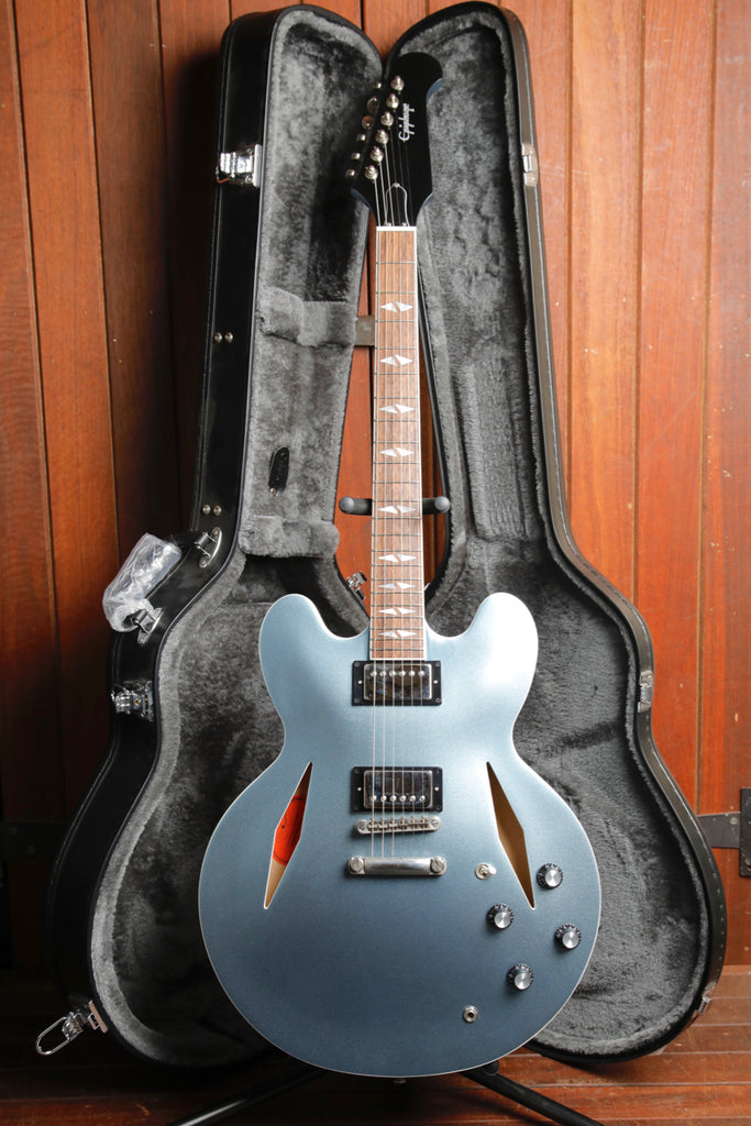 Epiphone Dave Grohl DG-335 Pelham Blue Semi-Hollow Electric Guitar Pre-Owned
