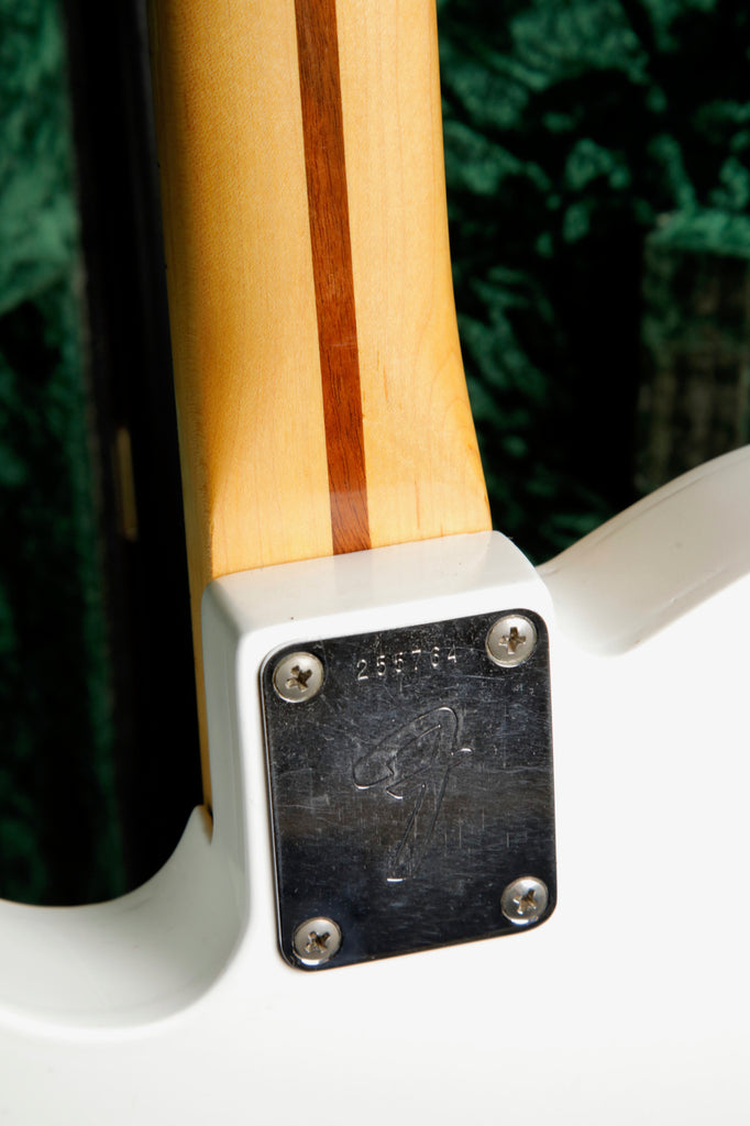 Fender Telecaster Custom 1969 Artic White Refinish Electric Guitar Pre-Owned