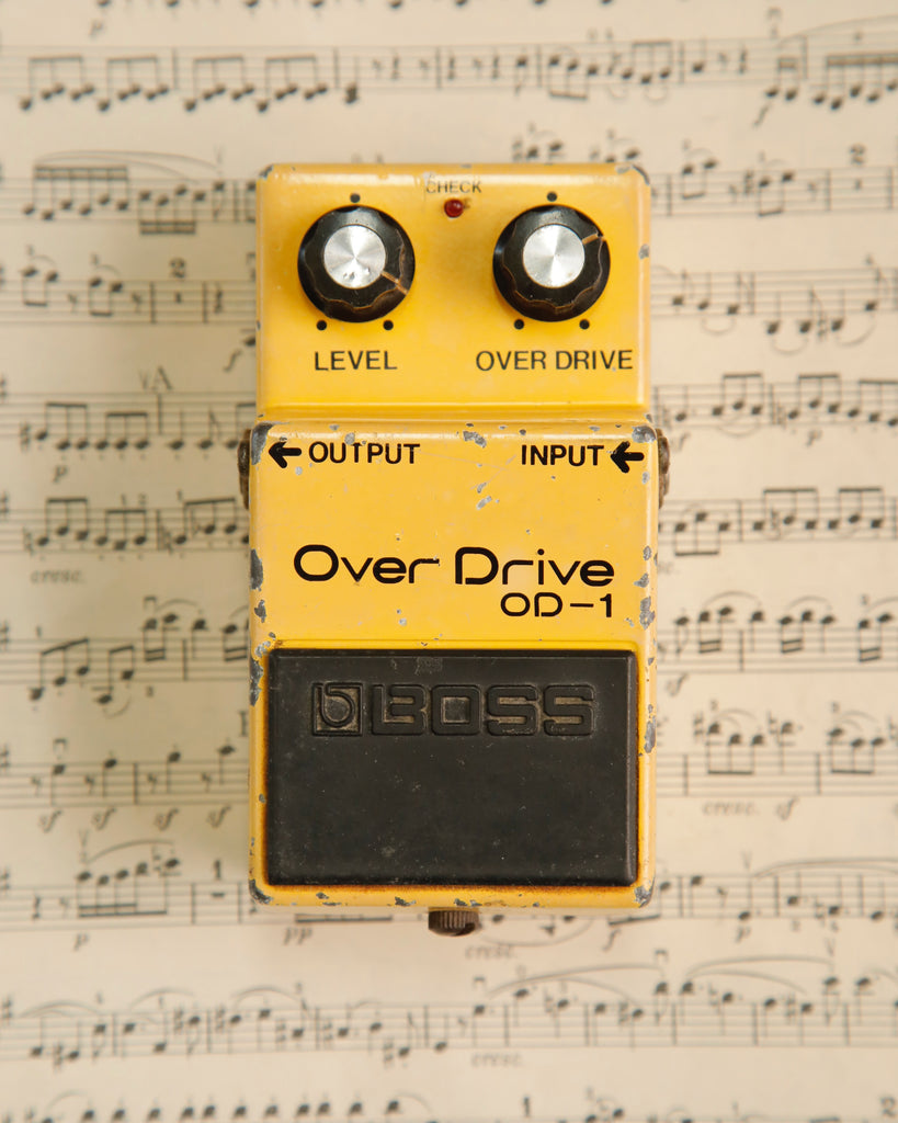 Boss OD-1 Overdrive Pedal Vintage 1978 Pre-Owned