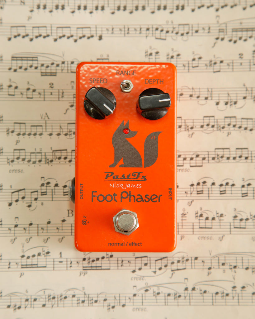 Past FX Nick James Foot Phaser Pedal Pre-Owned