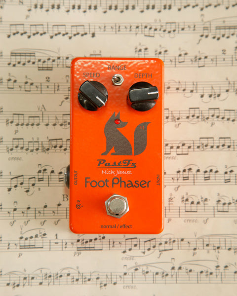 Past FX Nick James Foot Phaser Pedal Pre-Owned