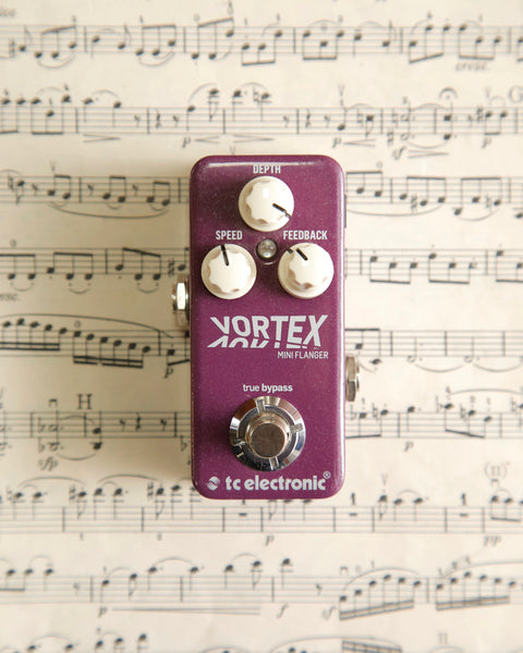 TC Electronic Vortex Mini Flanger Pedal Pre-Owned