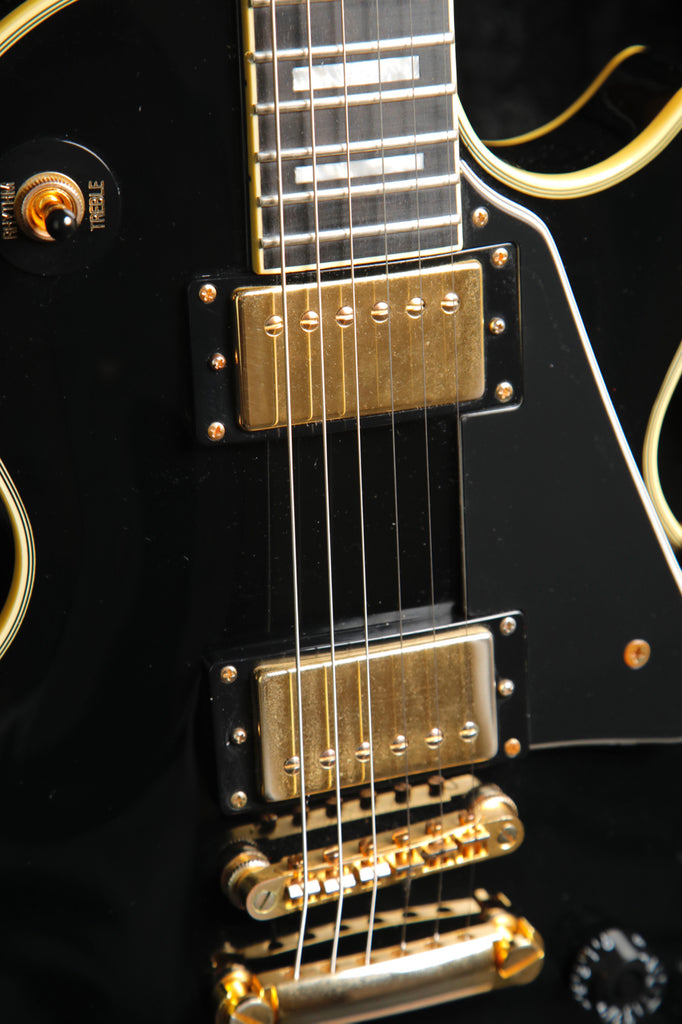 Epiphone Les Paul Custom Pro Ebony Electric Guitar 2018 Pre-Owned