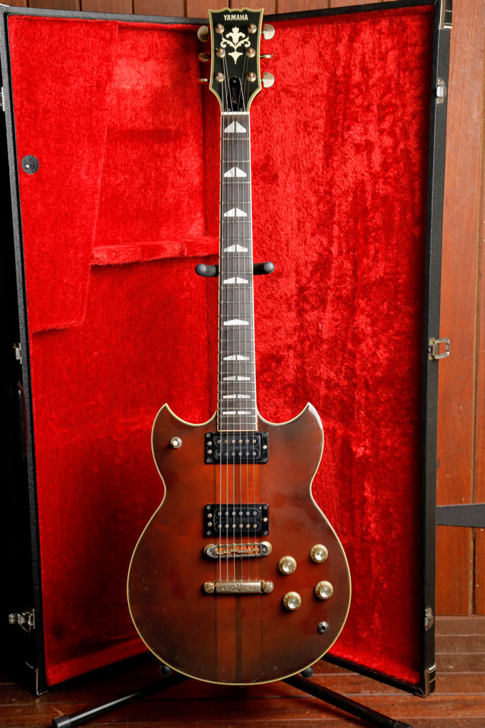 Yamaha SG1500 Solidbody Oil Stain Electric Guitar Made In Japan 1981 Pre-Owned