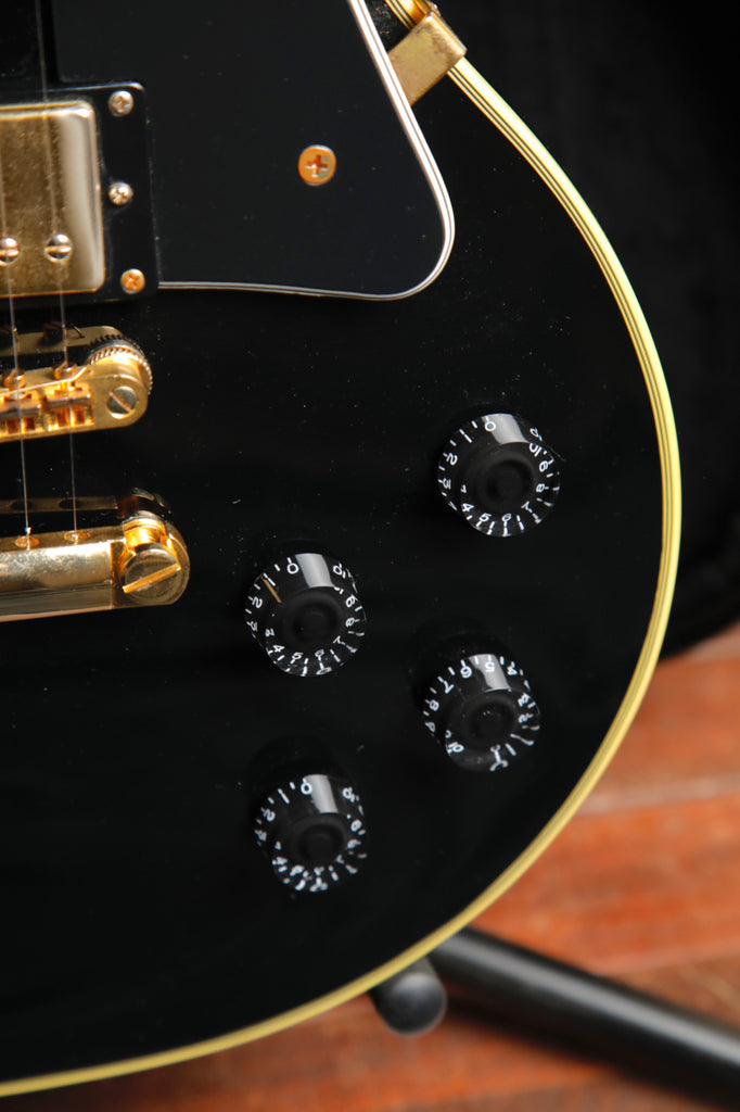 Epiphone Les Paul Custom Pro Ebony Electric Guitar 2018 Pre-Owned