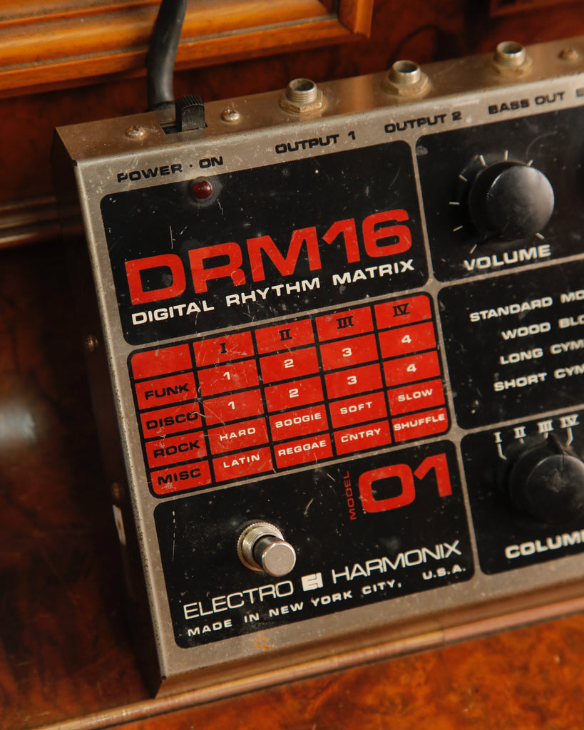 Electro-Harmonix DRM16 Digital Rhythm Matrix Drum Machine Pre-Owned