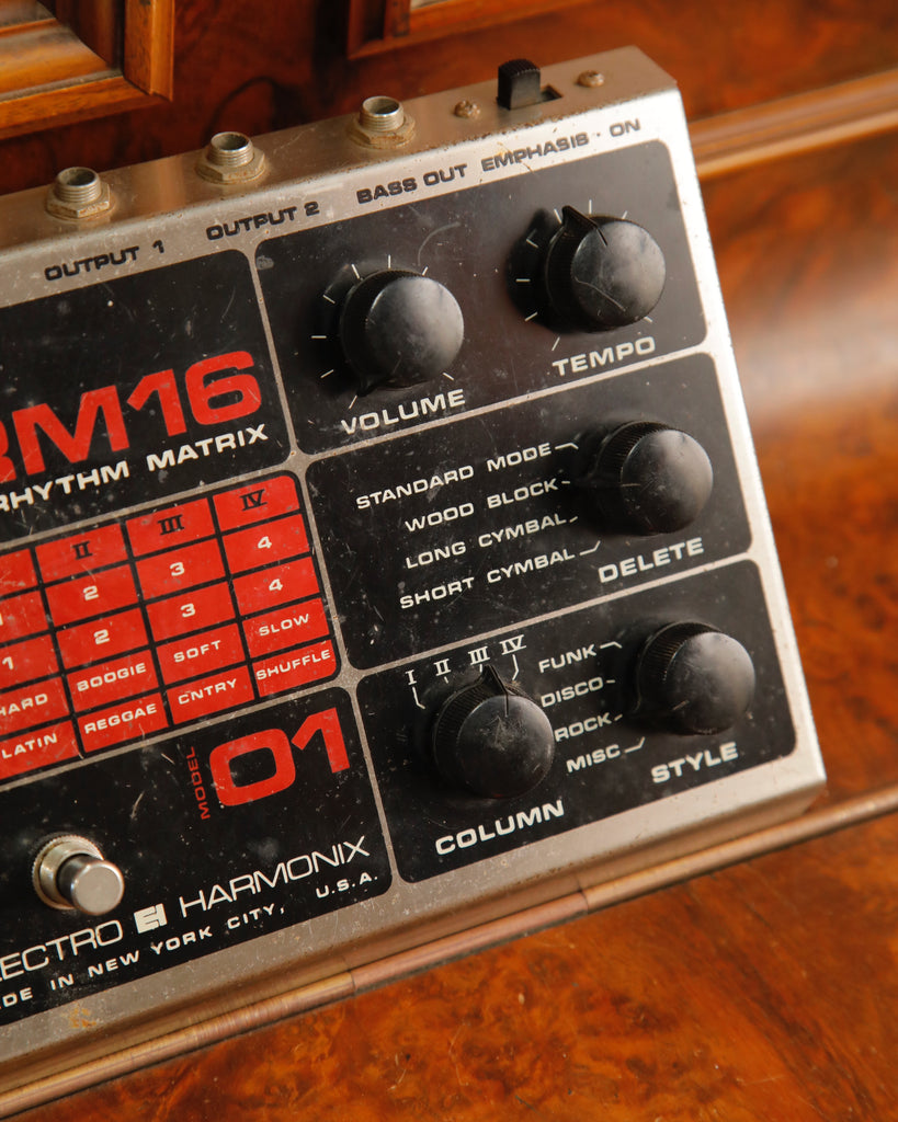 Electro-Harmonix DRM16 Digital Rhythm Matrix Drum Machine Pre-Owned