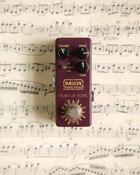 MXR Duke Of Tone Overdrive Pedal Pre-Owned
