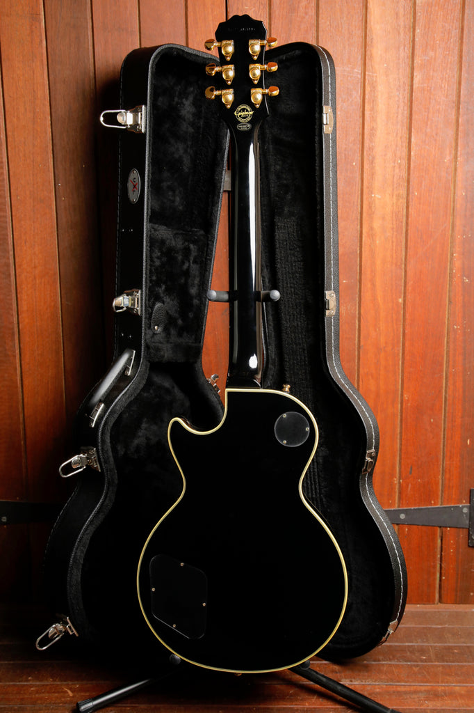 Epiphone Les Paul Custom Pro Ebony Electric Guitar 2018 Pre-Owned