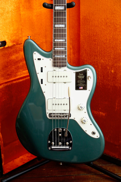 Fender American Vintage II 1966 Jazzmaster Sherwood Green Metallic Electric Guitar