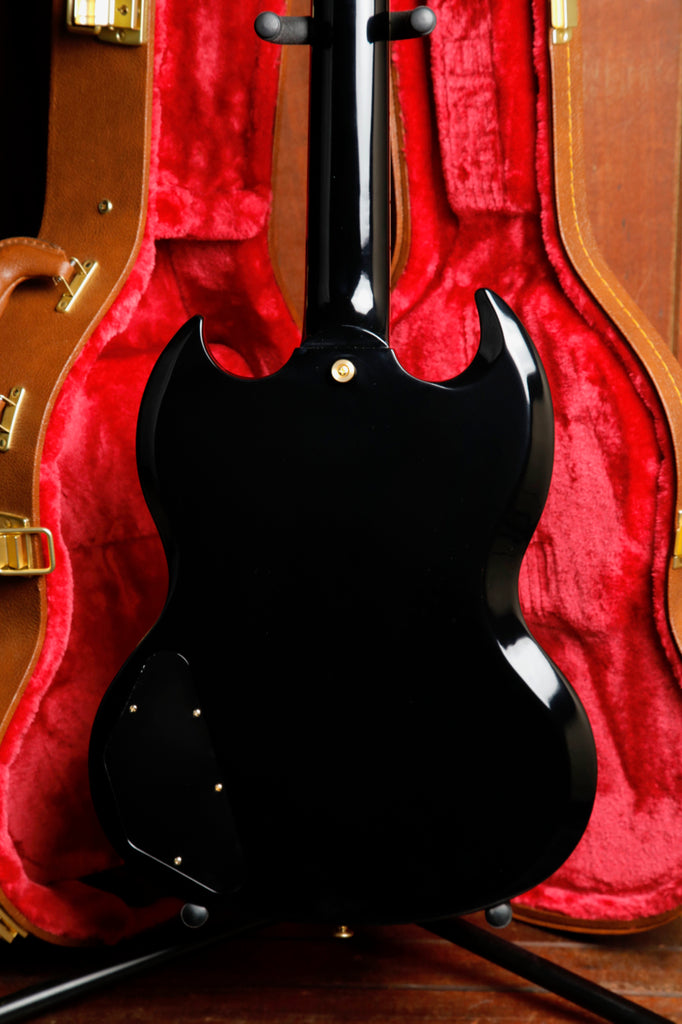 Gibson SG Standard '61 Maestro Limited Edition Ebony w/Gold Hardware