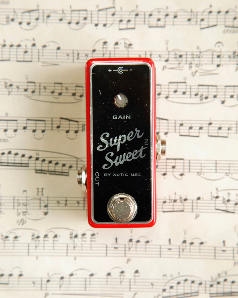 Xotic Effects Super Sweet Booster Pedal Pre-Owned