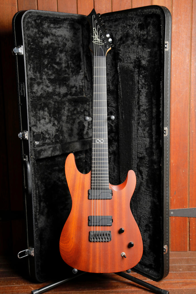 Chapman ML-7S Natural Mahogany 7-String Electric Guitar 2014 Pre-Owned