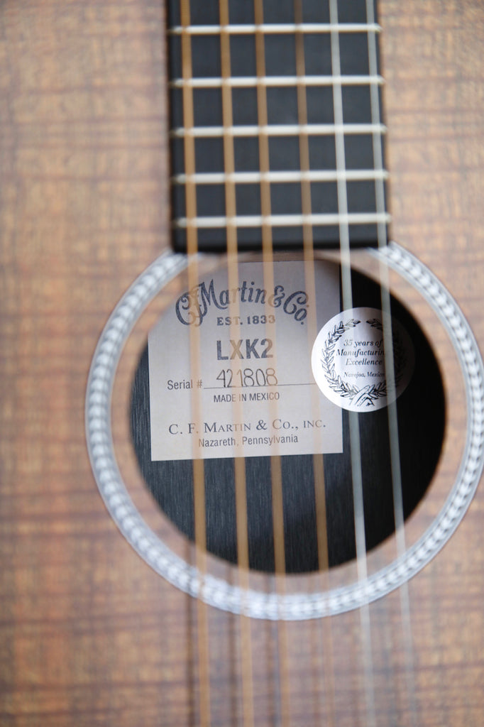 Martin X Series LXK2 Little Martin Koa Acoustic Guitar