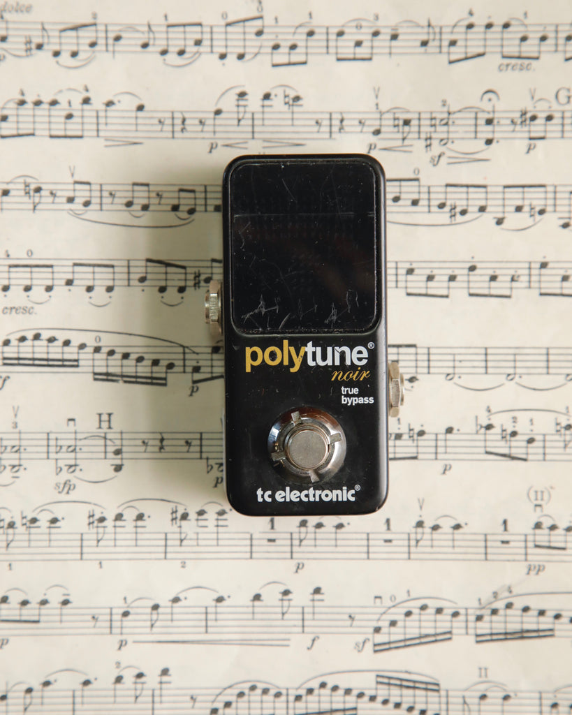 TC Electronic Polytune Noir Mini Tuner Pedal Pre-Owned
