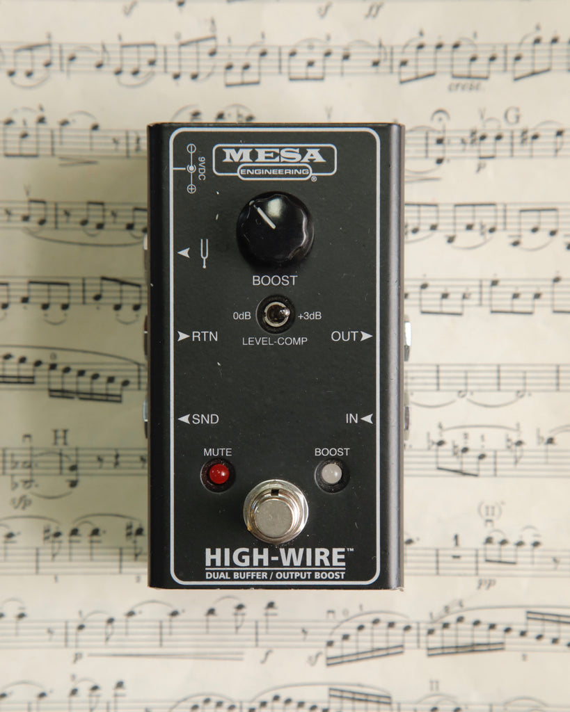 Mesa Boogie High-Wire Dual Buffer & Output Boost Pedal Pre-Owned