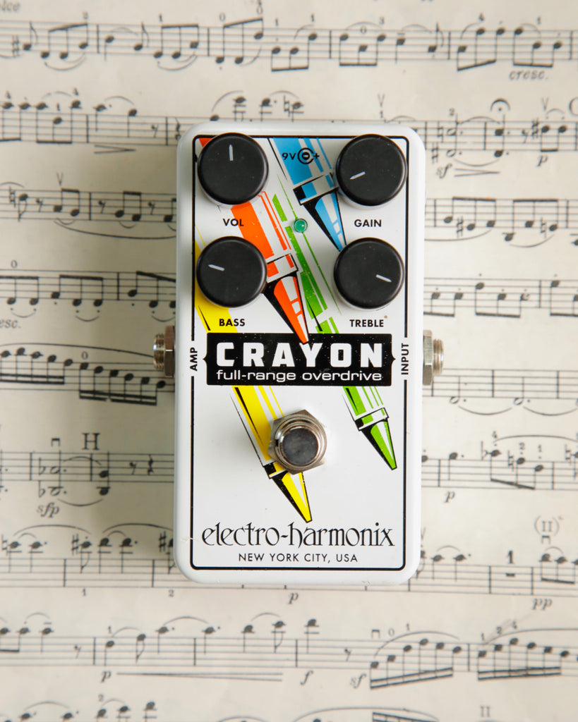 Electro-Harmonix Crayon 76 Full-Range Overdrive Pedal Pre-Owned