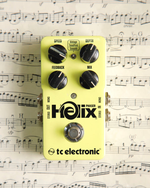 TC Electronic Helix Phaser Effect Pedal Pre-Owned