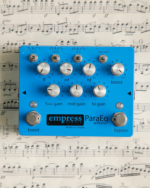 Empress Effects ParaEQ Pedal Pre-Owned