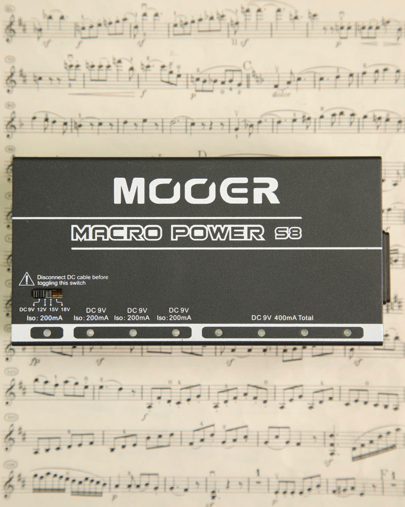 Mooer Macro Power S8 Power Supply Pre-Owned