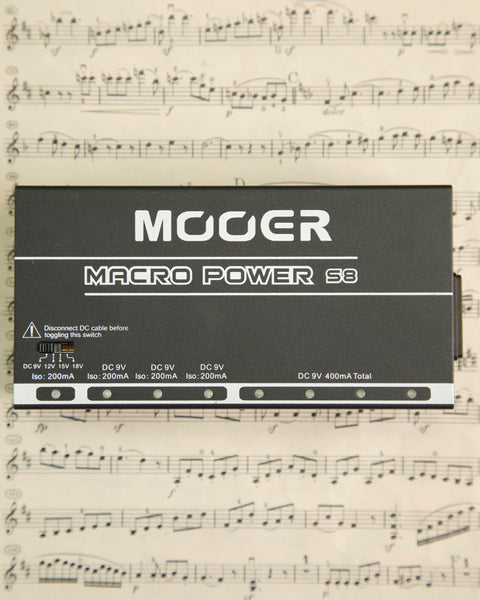 Mooer Macro Power S8 Power Supply Pre-Owned