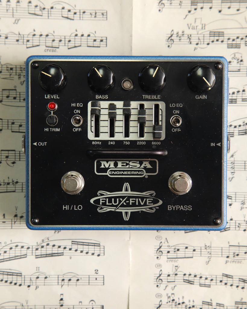 Mesa Boogie Flux Five Overdrive Pedal Pre-Owned