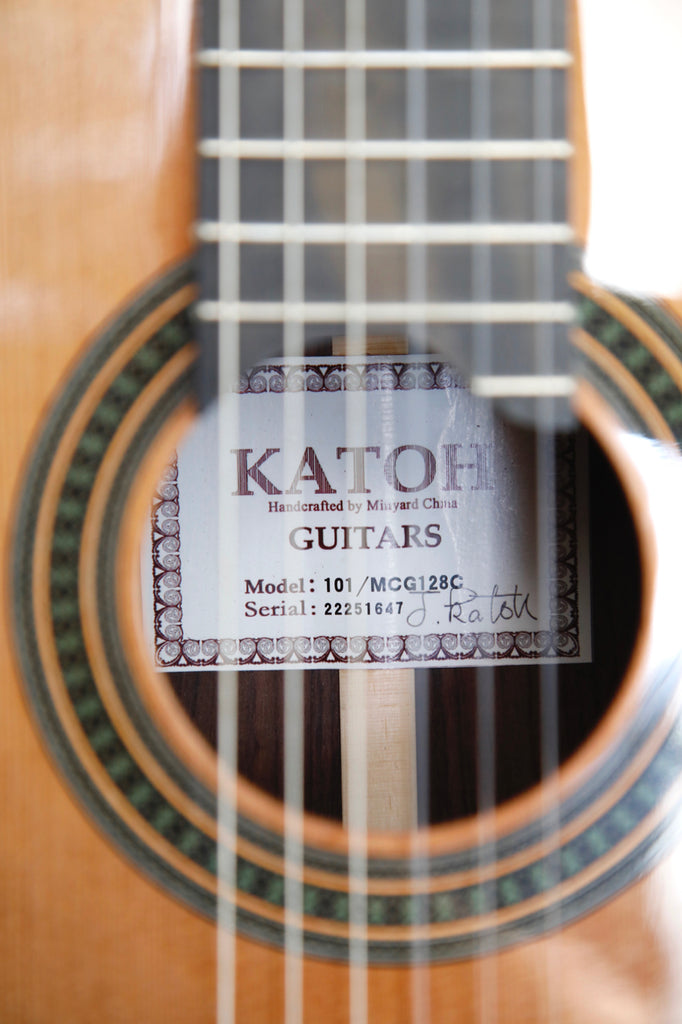 Katoh MCG128C All Solid Classical Acoustic Guitar Pre-Owned