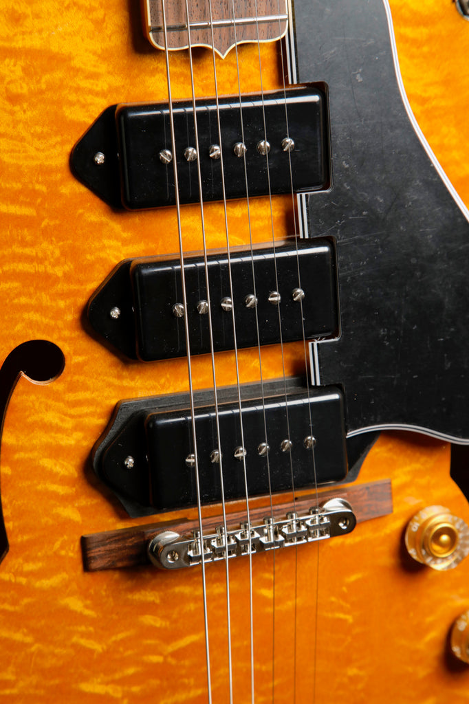 King Snake Three Bone Hollowbody Electric Guitar