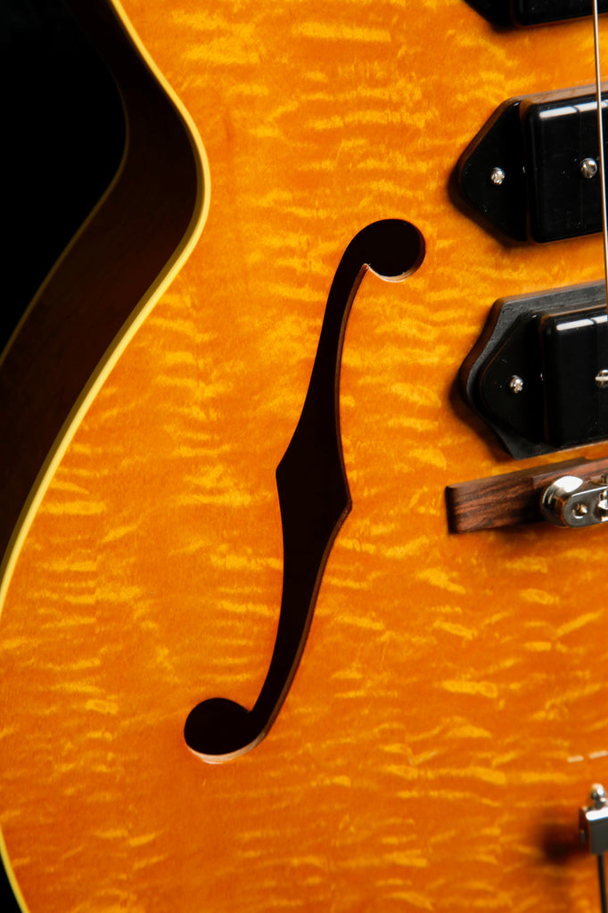 King Snake Three Bone Hollowbody Electric Guitar