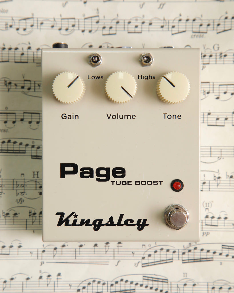 Kingsley Page Tube Boost Pedal Pre-Owned