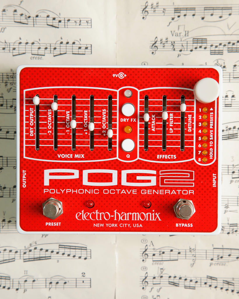 Electro-Harmonix POG2 Octave Pedal Pre-Owned