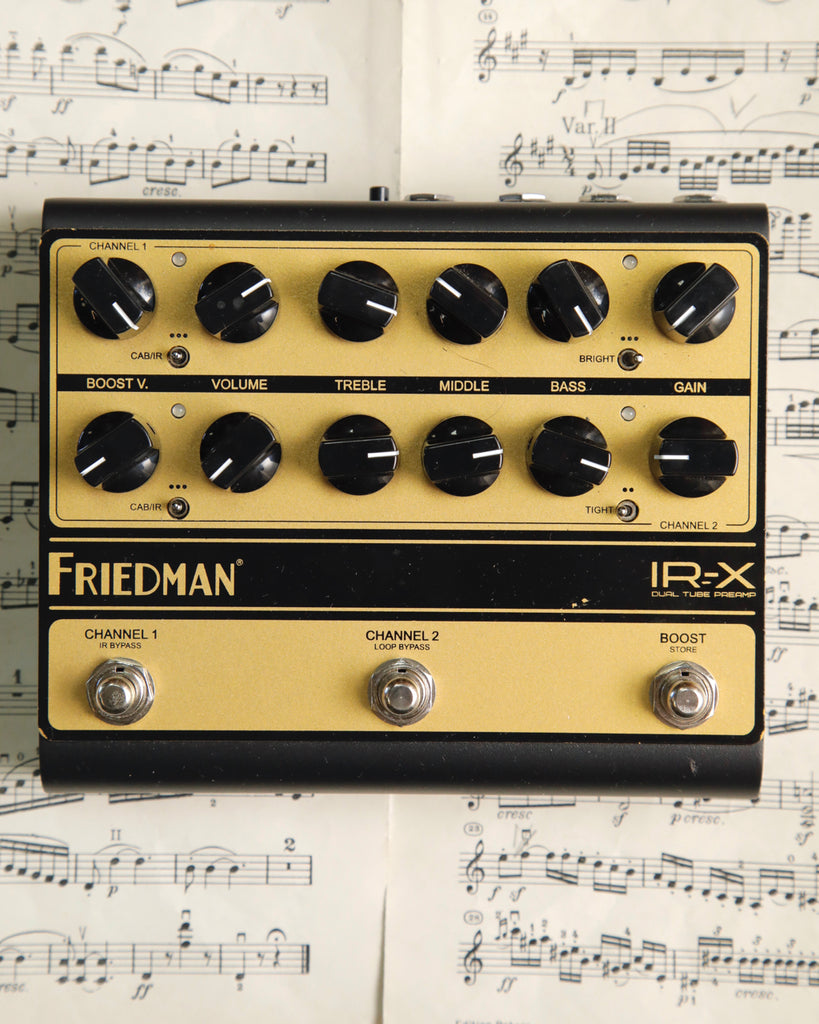 Friedman IR-X Dual Tube Preamp & DI Pedal Pre-Owned